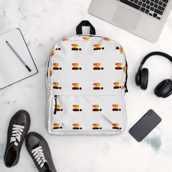 All Over Print Backpack - with logo - Image 8