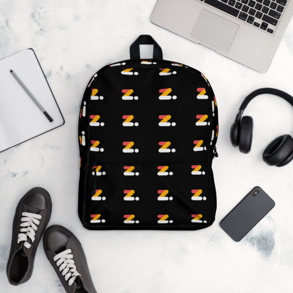 All Over Print Backpack - with logo - Image 12