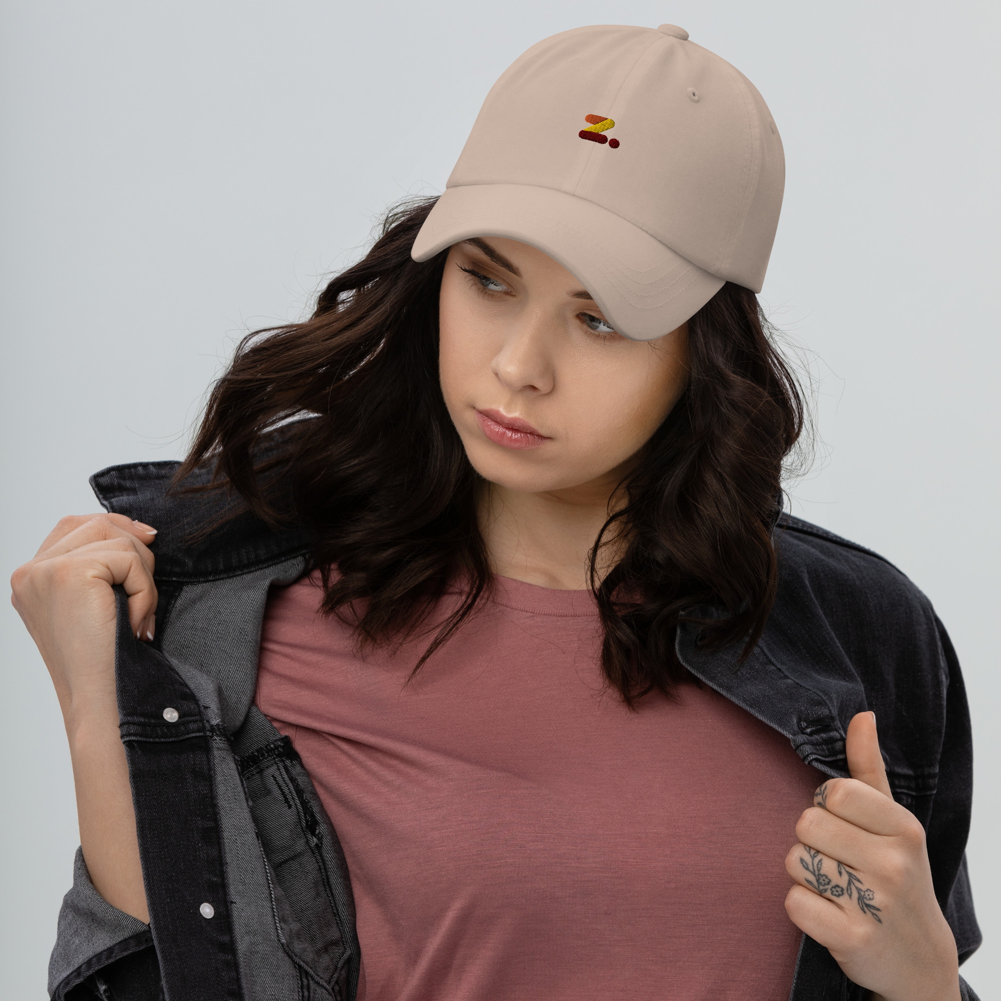 Branded merchandise: custom logo dad hat