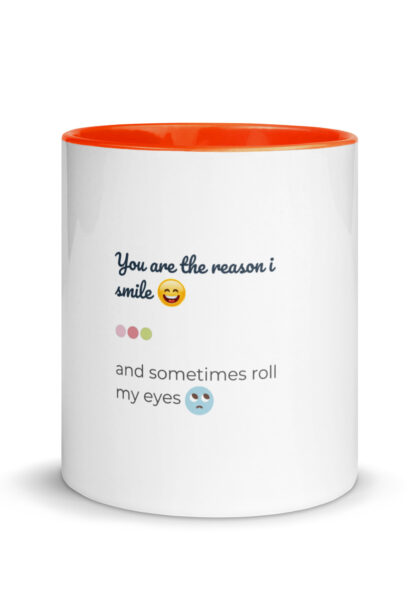 "You Are the Reason I Smile" mug