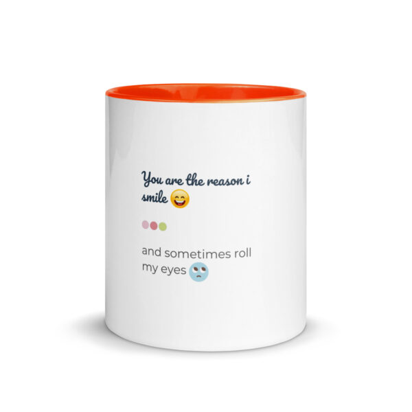 "You Are the Reason I Smile" mug