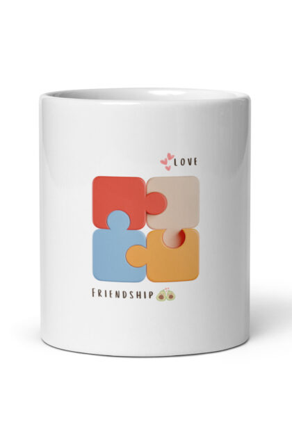 Love & Friendship Puzzle Mug