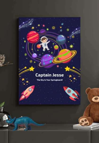 Personalised Space Wall Art