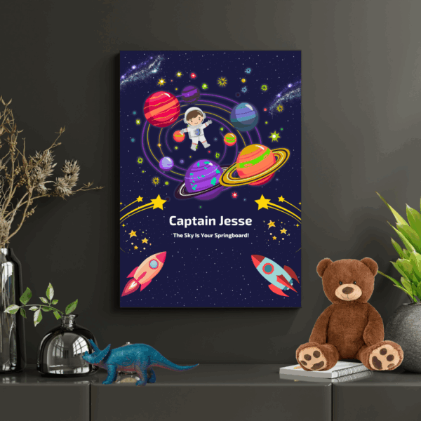 Personalised Space Wall Art