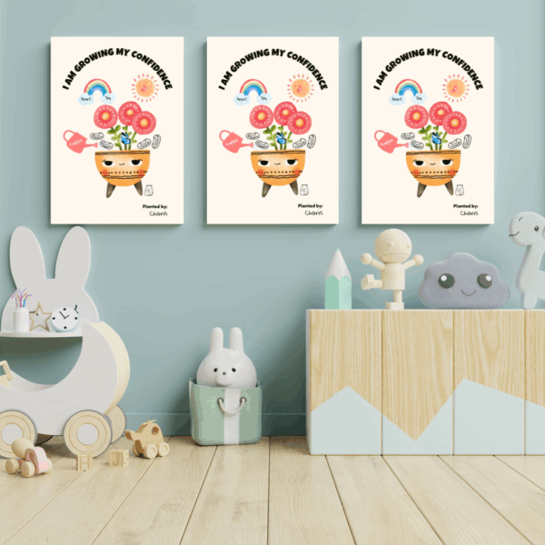 Personalised Confidence Flower Art - Image 3