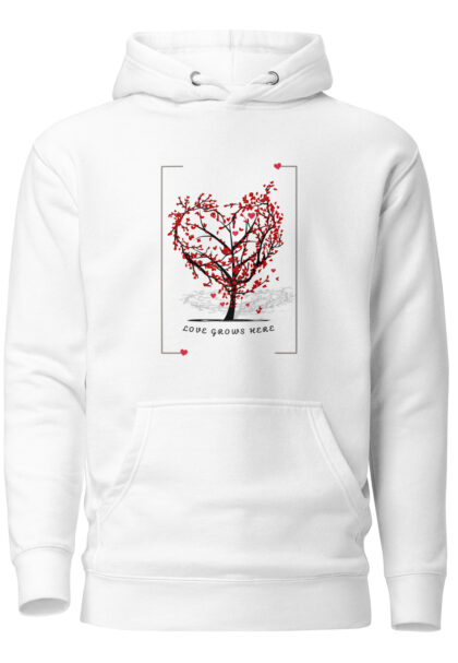 Love grows here hoodie