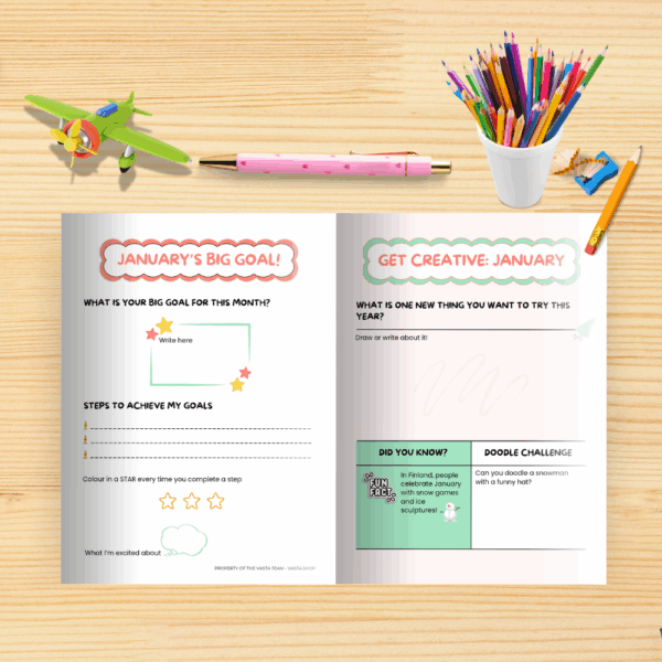 My Dream Big Planner-Journal For Kids - Image 4