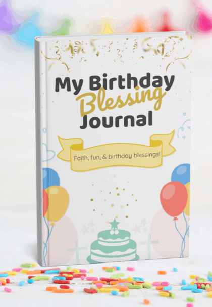 Christian Birthday Journal