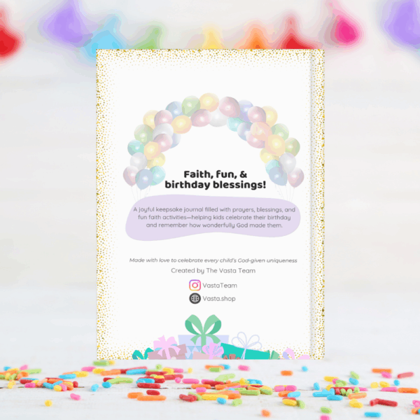 Christian Birthday Journal for Kids - Image 10