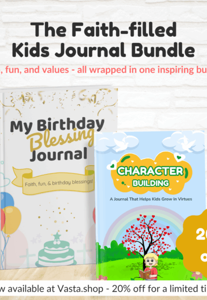 Faith-Filled Kids Journal Bundle
